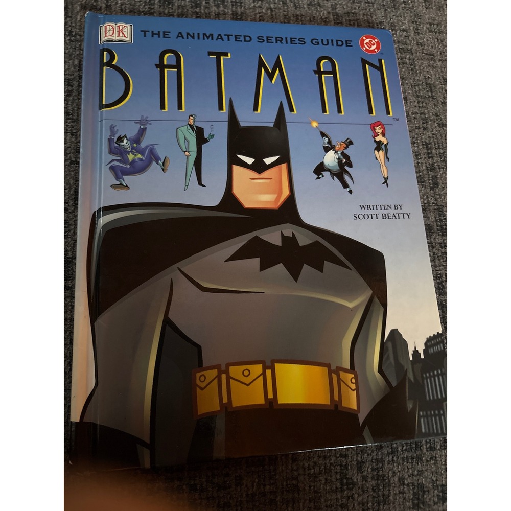 Batman The Animated Series Guide Hardcover Book 2003 DK Scott Beatty 1st Edition